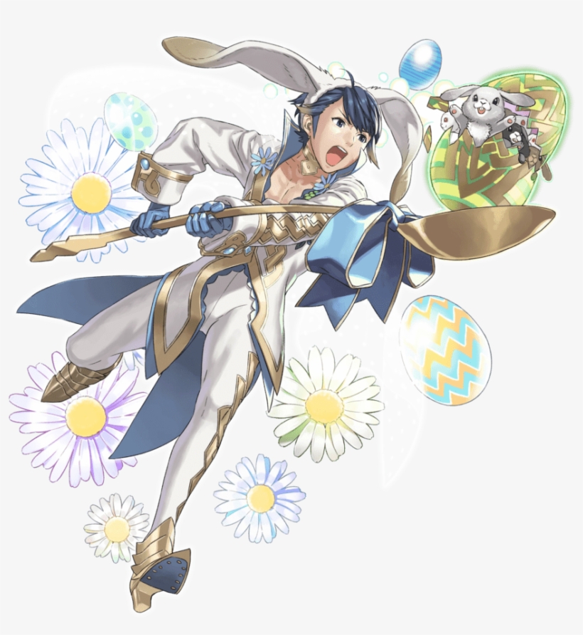 I Love Alfonse's Spring One With His Giant Spoon - Spring Alfonse Fire Emblem Heroes, transparent png download