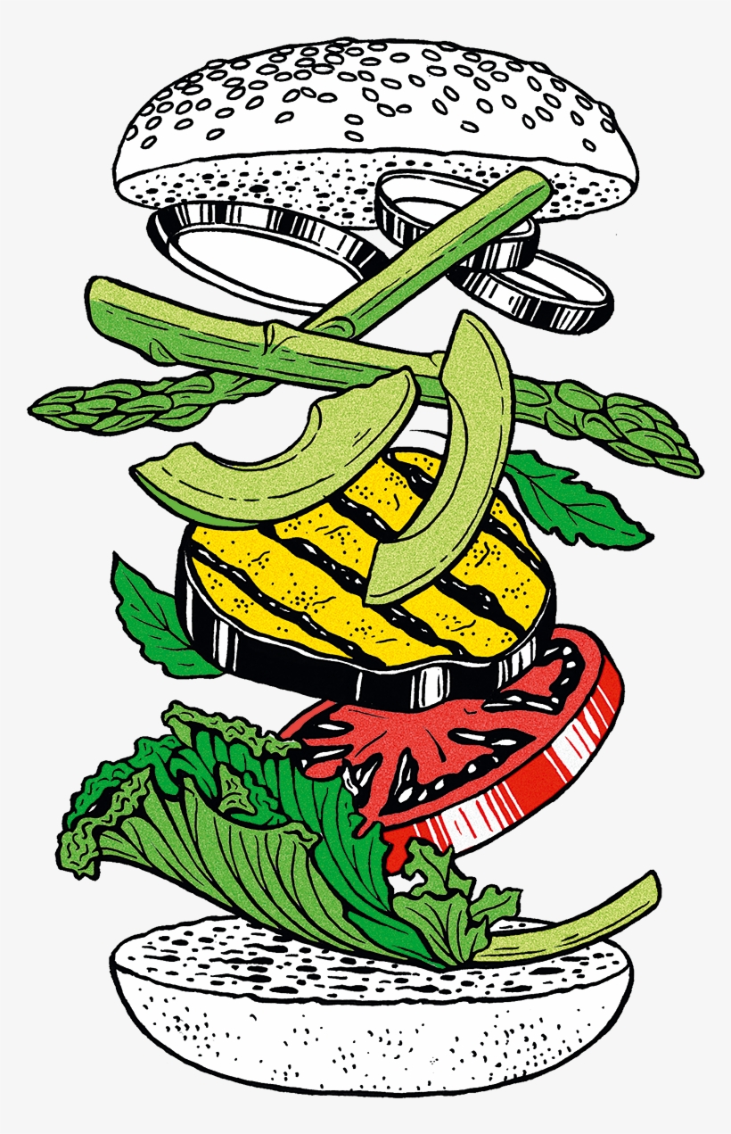As With Every Major Social Revolution Through The Ages, - Veggie Burger, transparent png download