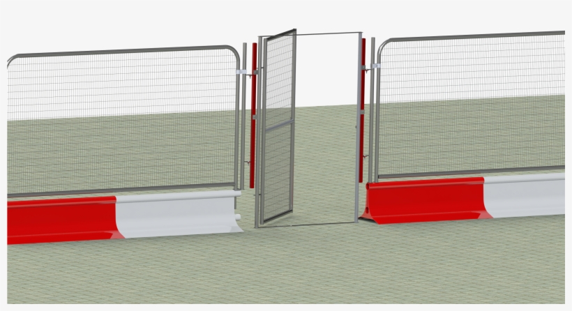 6m Bi-folding Vehicle Gate With Marrobar - Net, transparent png download