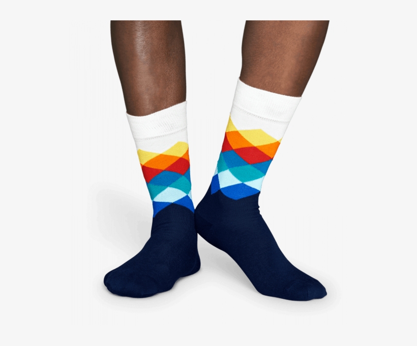 Faded Diamond Sock, transparent png download