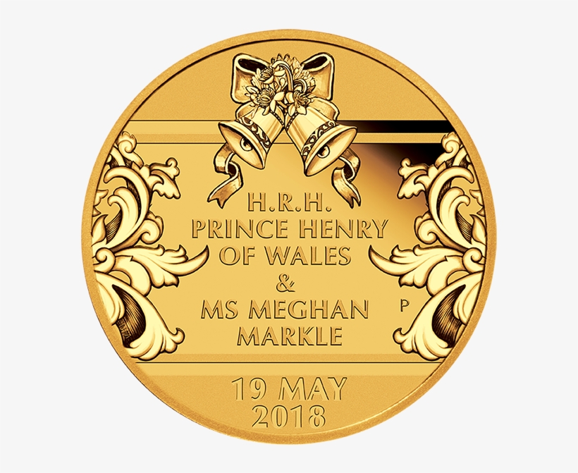 Royal Wedding 2018 1/4oz Gold Proof Coin, transparent png download