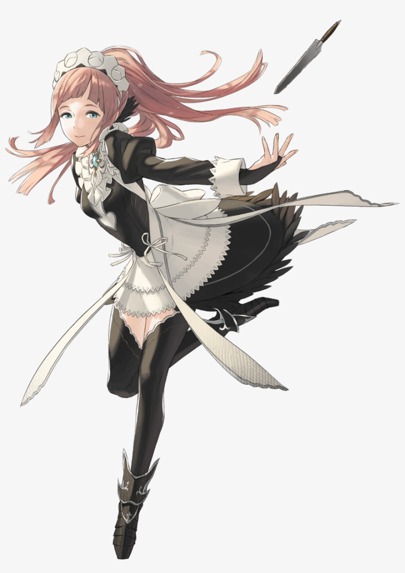 Felicia Fire Emblem Official Art, transparent png download