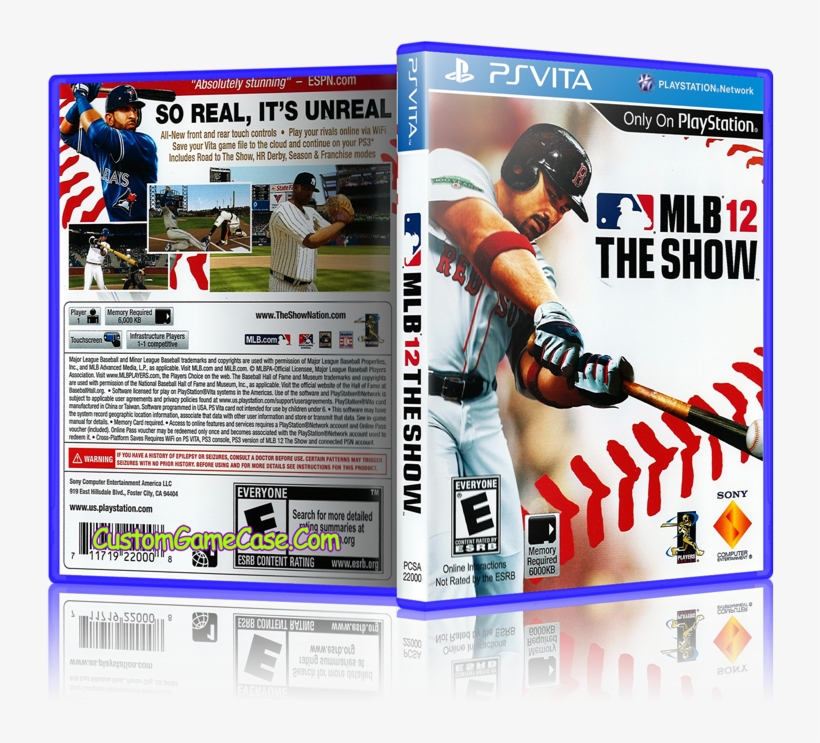 Mlb 12 The Show - Mlb 12: The Show [playstation Vita Game], transparent png download