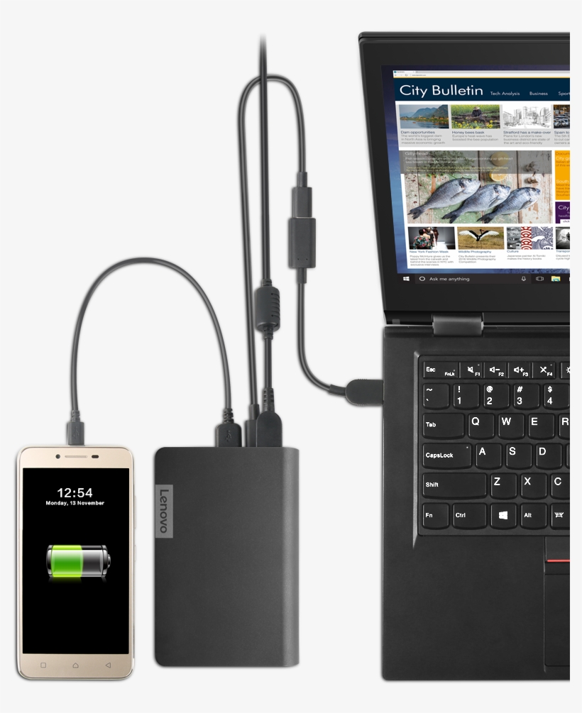 Download Next Page Lenovo Usb C Laptop Power Bank 14000mah Ww Transparent Png 1000x1000 Free Download On Nicepng PSD Mockup Templates