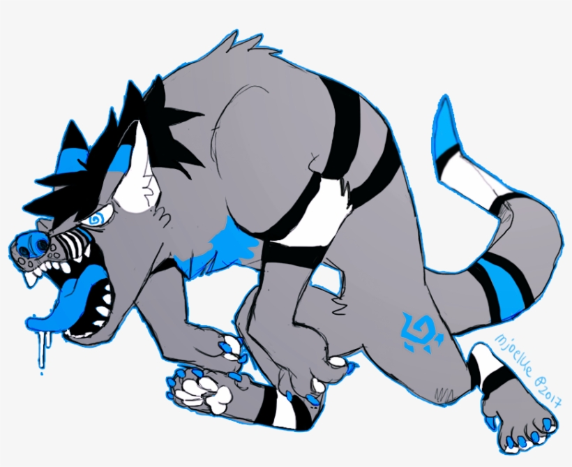 [art Trade] Teethy Monster - Cartoon, transparent png download