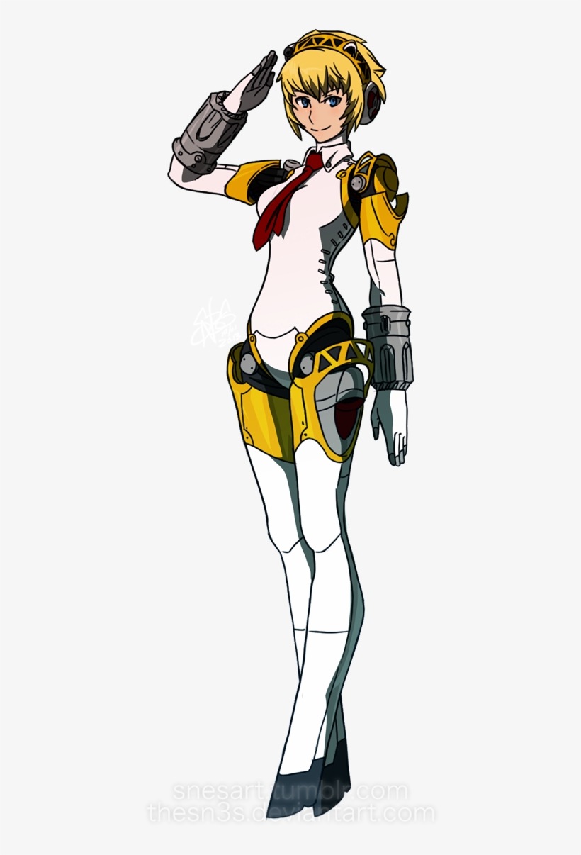 Reblogged 5 Years Ago With 19 Notes - Aigis Persona 3 Art, transparent png download