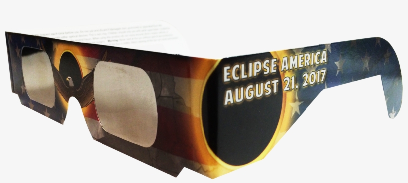 Patriotic Eclipse Glasses - Eclipse Glasses - Ce Certified Safe Solar Eclipse Shades, transparent png download