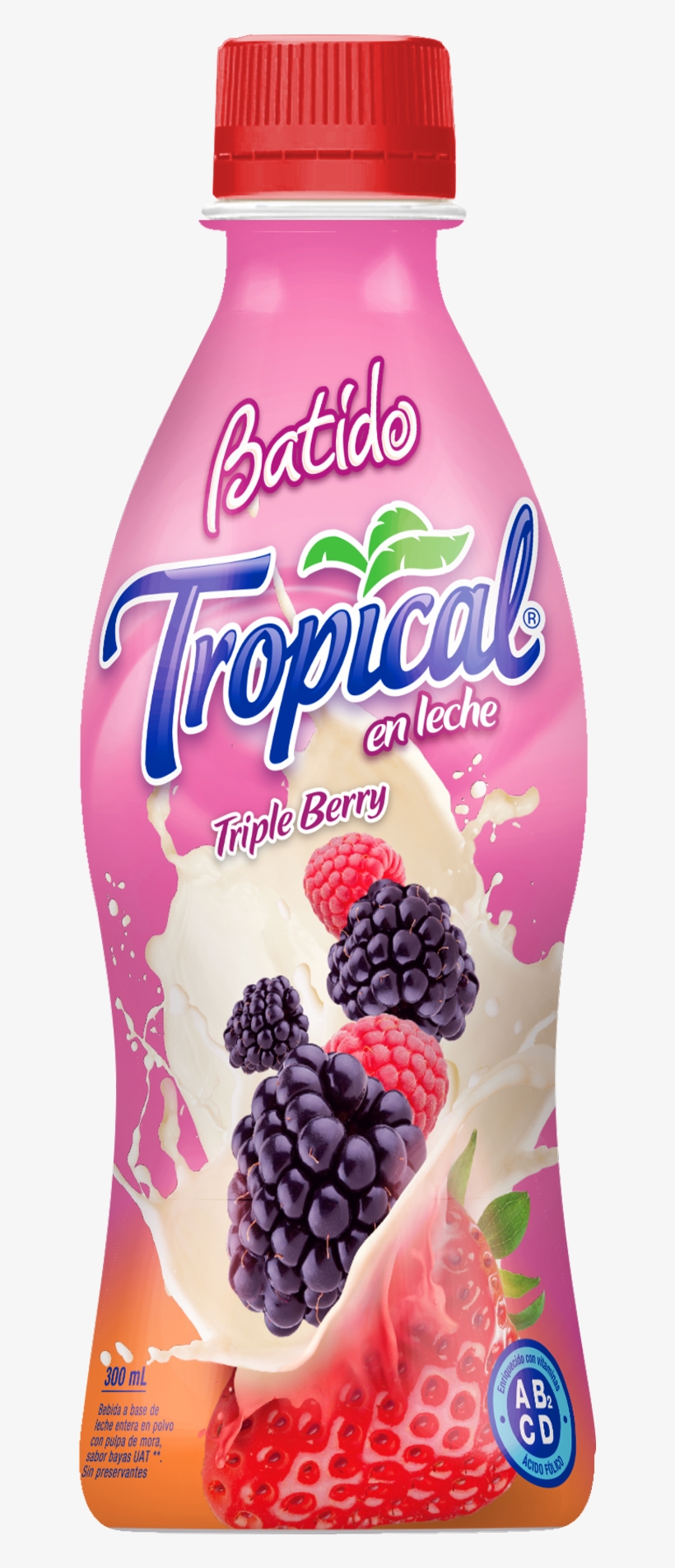 Tropical Lanza Al Mercado Batidos A Base De Leche Y - Frutti Di Bosco, transparent png download