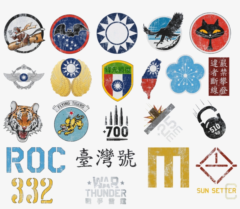 5 - War Thunder Allies Tanks Decals, transparent png download