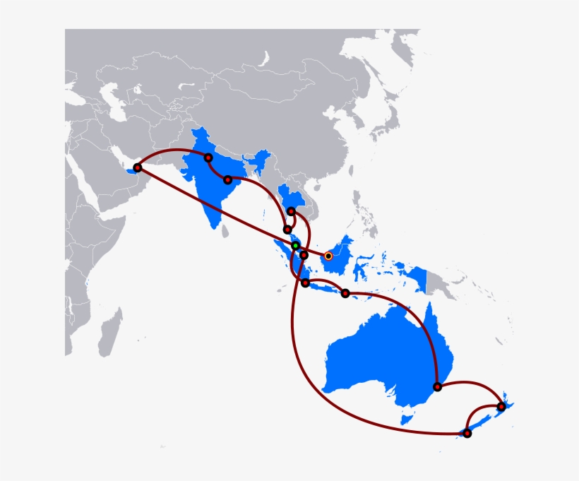 The Amazing Race Asia 1 Map - موقع كمبوديا على خريطة العالم, transparent png download