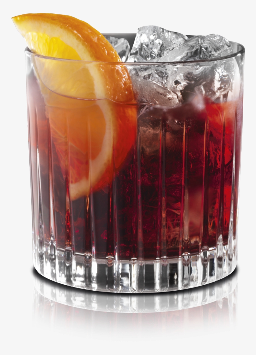 Negroni Bombay Sapphire - Drink, transparent png download