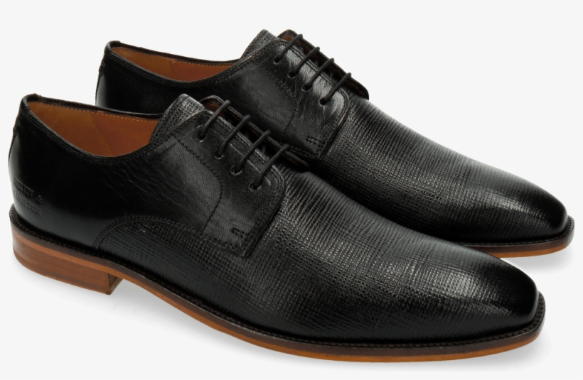 Derbies Alex 1 Venice Haina Black Venice Black Ls - Melvin & Hamilton, transparent png download
