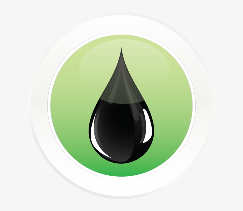 Black Liquid Droplet, transparent png download