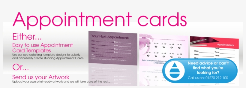 Appointment Cards Design Printing Print Buying Direct - Printing, transparent png download