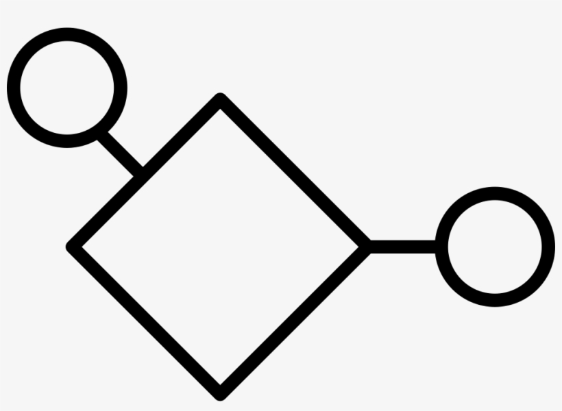 Diamond With Small Circle Outlines Comments - Portable Network Graphics, transparent png download