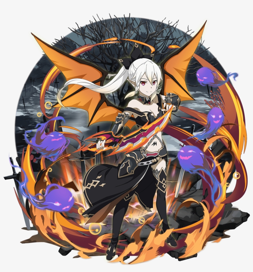 [baleful Magic Swordsman] Leafa Ghost Rider, Asuna, - Baleful Magic Swordsman Leafa, transparent png download
