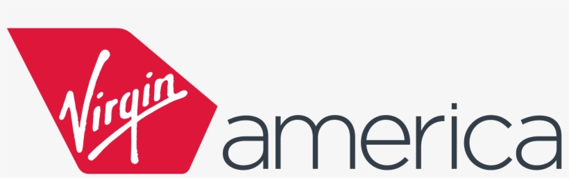 Virgin America Airlines Logo, transparent png download