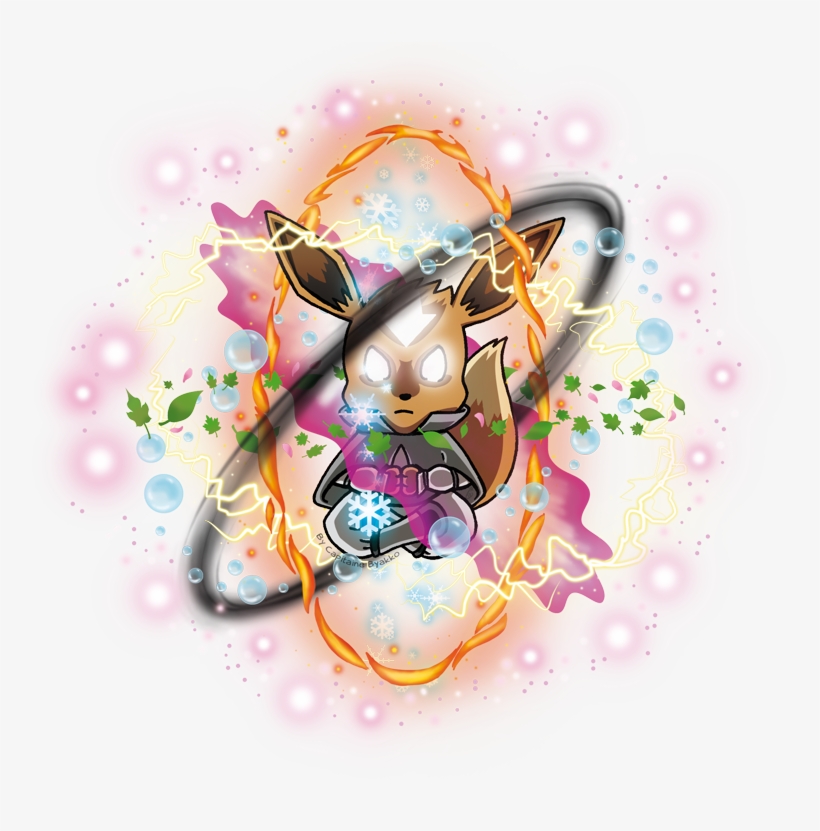 Only The Eevee Can Restore The Balance Between Evey - Graphic Design, transparent png download