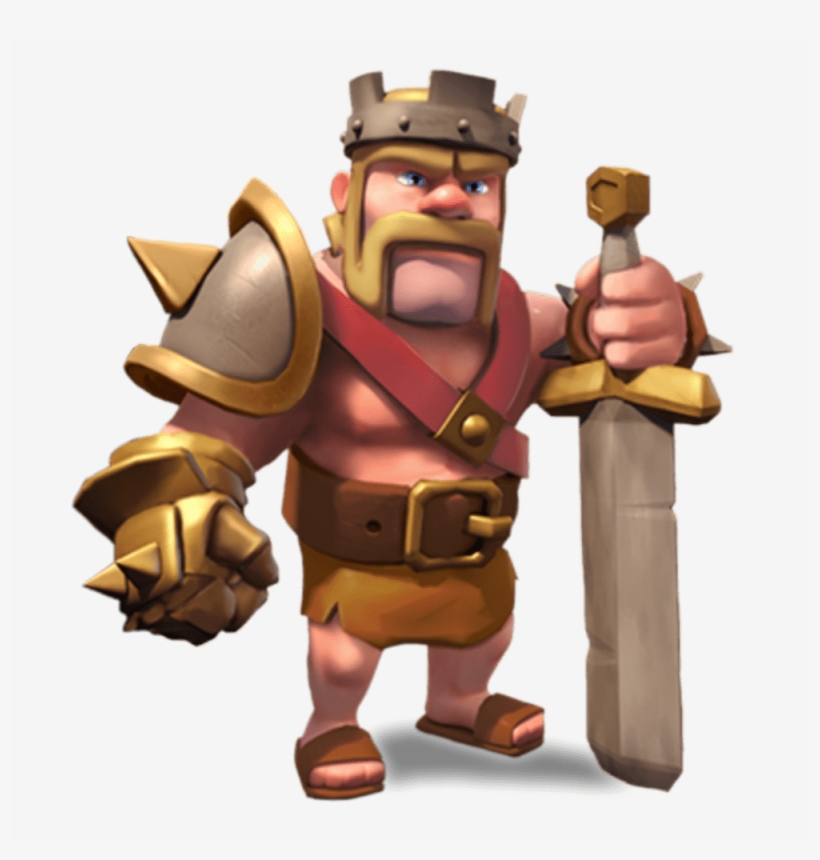 Clash Of Clans Barbarian King Re Barbaro Clash Of Clans Transparent PNG 1000x1000 Free