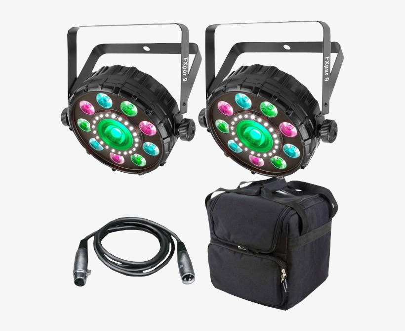 Chauvet Dj Fxpar 9 Compact Multi Effect Par Lights - Chauvet Dj Fxpar 9 Multi-effect Led Light, transparent png download