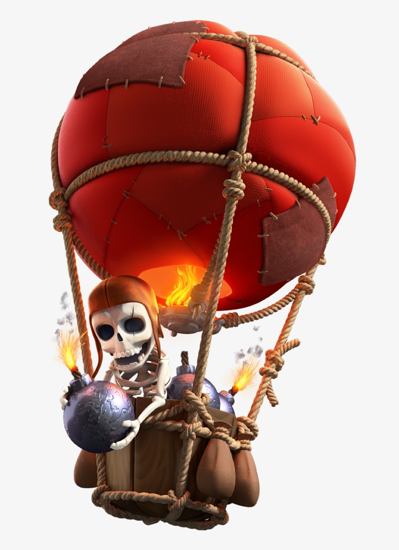 Clash Of Clans May 2016 Update - Ballon Clash Royale Png, transparent png download