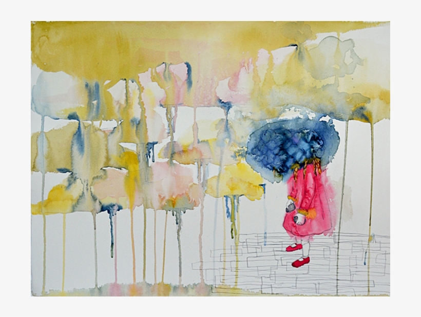 Girl With Blue Reptile Brain - Laura Ford Of Sullivan, transparent png download