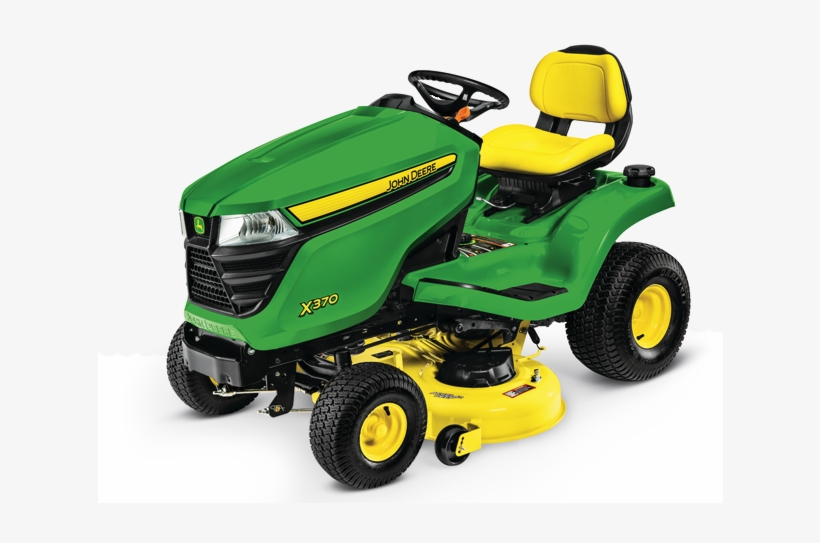 X370 Tractor With 42-inch Deck - John Deere X370 Riding Lawn Mower, transparent png download