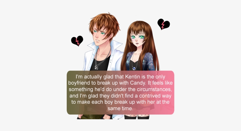 I'm Actually Glad That Kentin Is The Only Boyfriend - My Candy Love Confessions, transparent png download