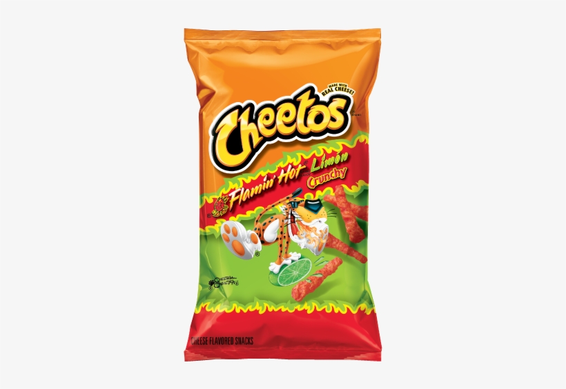 Cheetos Flamin' Hot Limon Cheetos - Cheetos Flamin Hot Usa, transparent png download