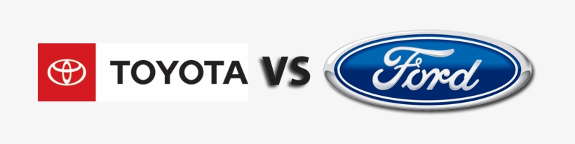 Side By Side - Toyota E Ford Png, transparent png download