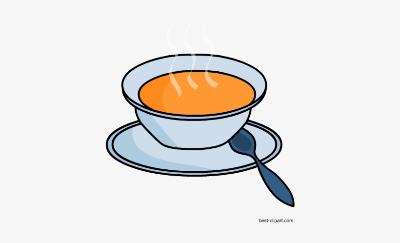 Hot Soup Free Clip Art Image, transparent png download