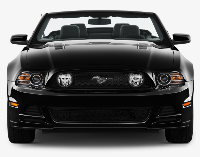 Good Ford Mustang Png With Ford Mustang Png - Black Ford Mustang Front, transparent png download