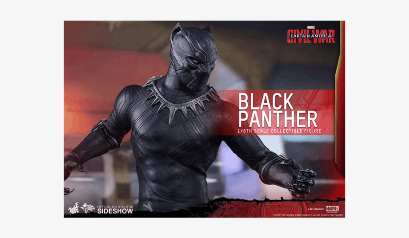Civil War - Black Panther Hot Toys Infinity War, transparent png download
