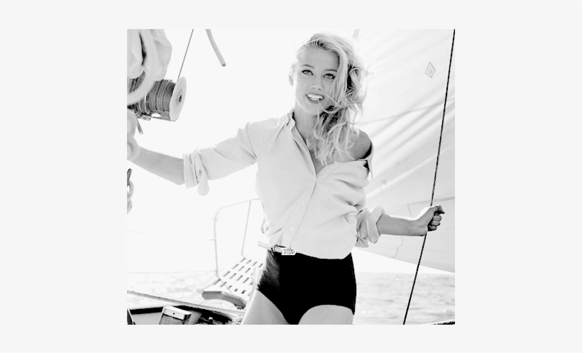 Amber Heard For Flaunt Magazine - Actor, transparent png download