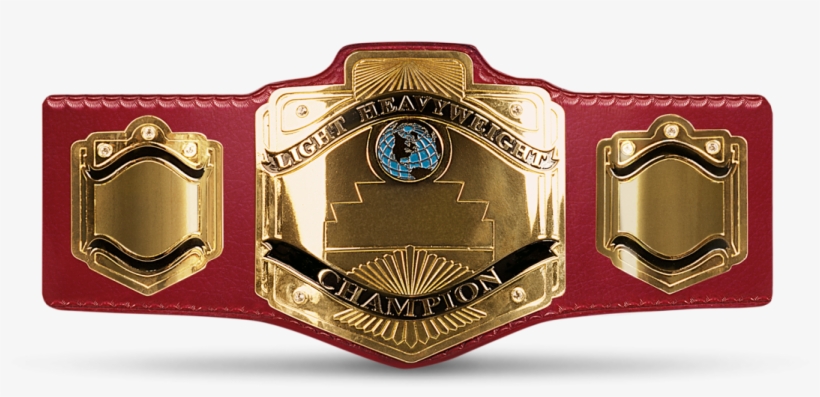 Wwe Light Heavyweight Championship Belt Classic - Wwe New Title 2016, transparent png download