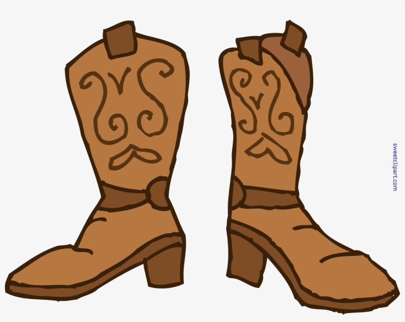 Cowboy Clipart Cowboy Boot - Clip Art Boots, transparent png download