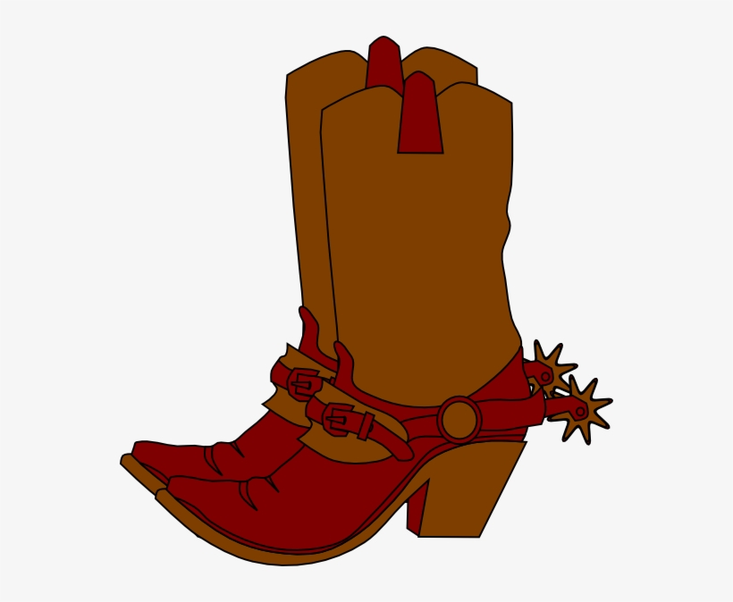 Transparent Stock Panda Free Images Babycowboybootsclipart - Short Cowboy Boots Clip Art, transparent png download