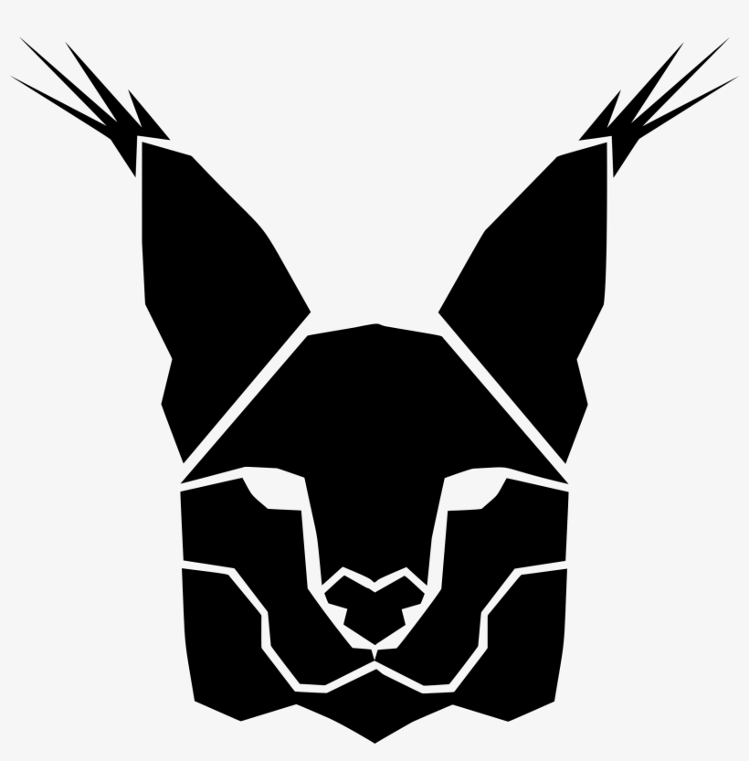 This Free Icons Png Design Of Caracal Wildcat Head, transparent png download