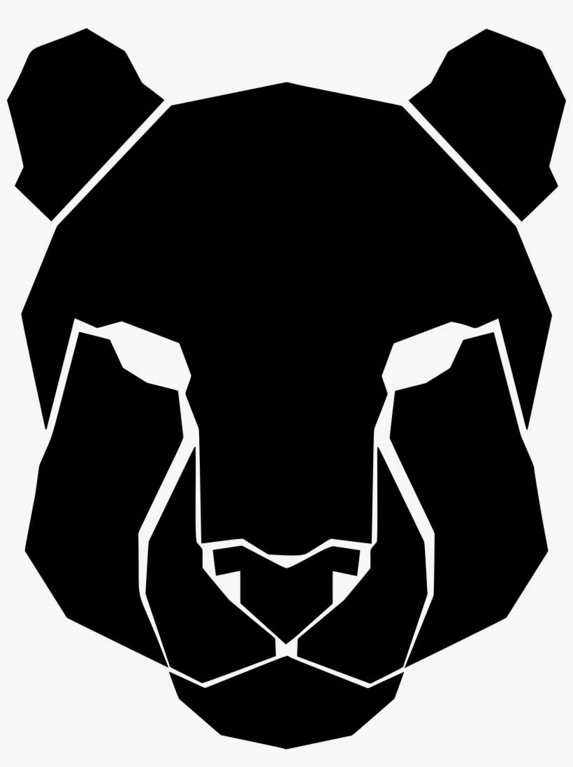 This Free Icons Png Design Of Cheetah Head Silhouette, transparent png download