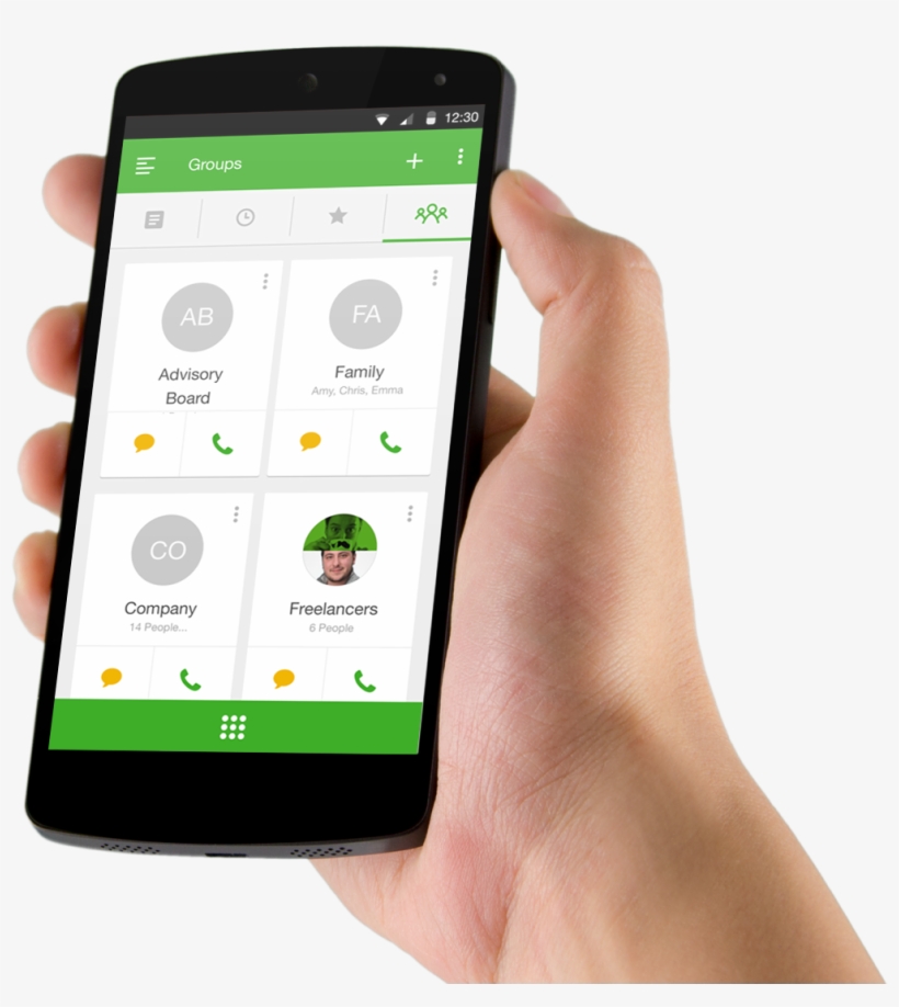 Phone In Hand Png Image - Android Phone I Hand Png, transparent png download