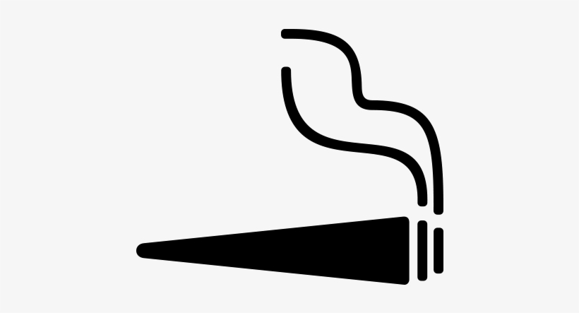 Inhalation - Smoking Joint Icon, transparent png download