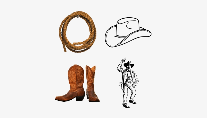 Custom Old School Cowboy Shower Curtain, transparent png download