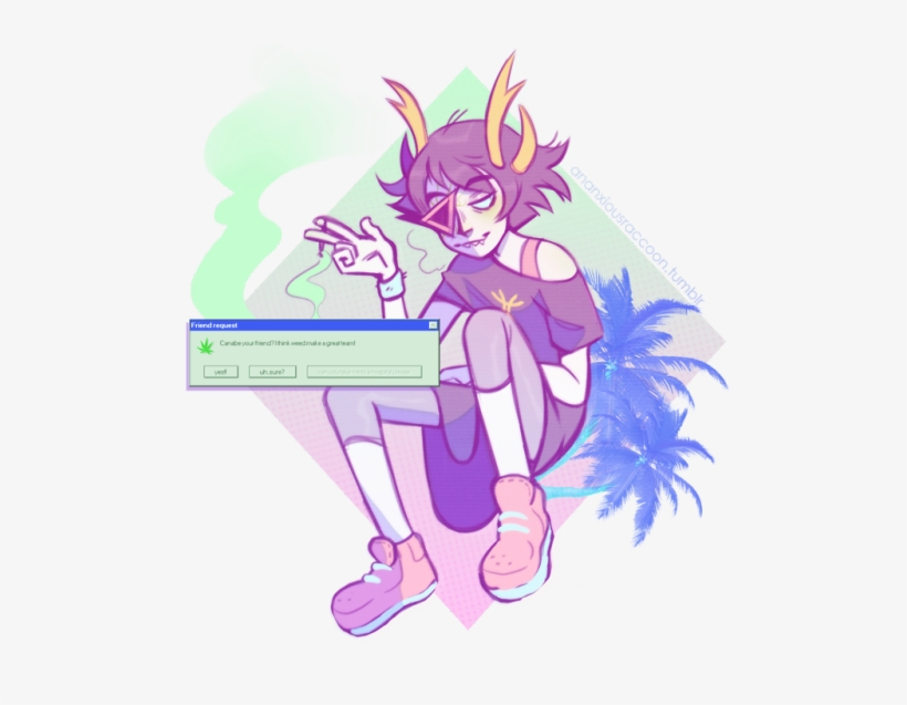 Maybe The Real 420 Is The Friends We'll Make Along - Ms Paint Adventures, transparent png download