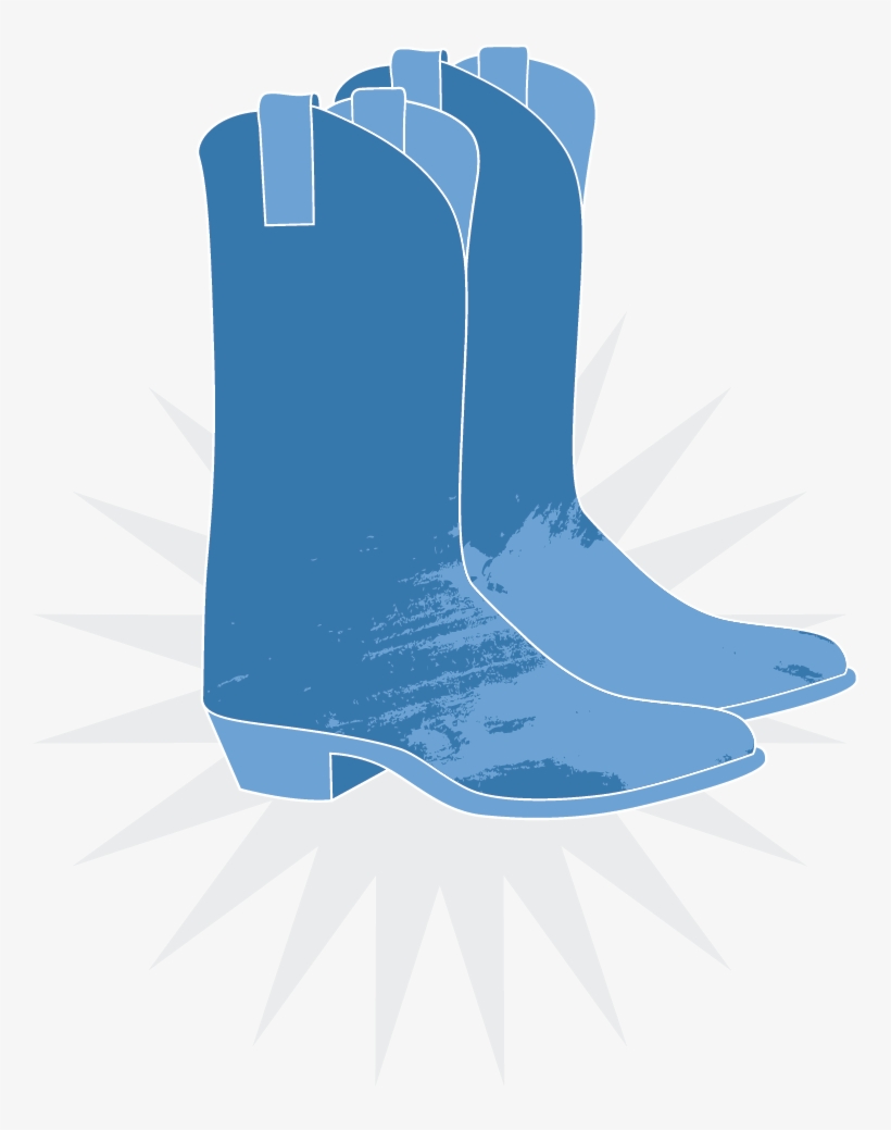 Western Boots - Cowboy Boot, transparent png download