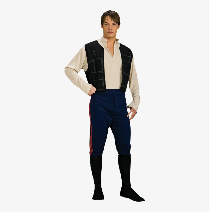 Han Solo Adult Costume - Han Solo Leia Costumes, transparent png download