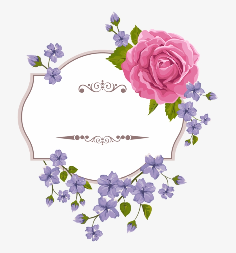 Фото, Автор Ya - Flower Frame Png, transparent png download