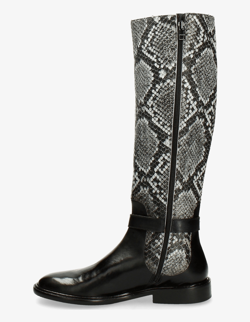 Boots Sally 58 Snake Black Grey Strap Black New Hrs - Boa Snake Skin Pattern Animal Print Apple Ipad Pro, transparent png download