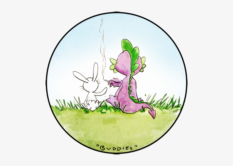Angel Bunny, Artist - Spike Vs Angel Mlp, transparent png download