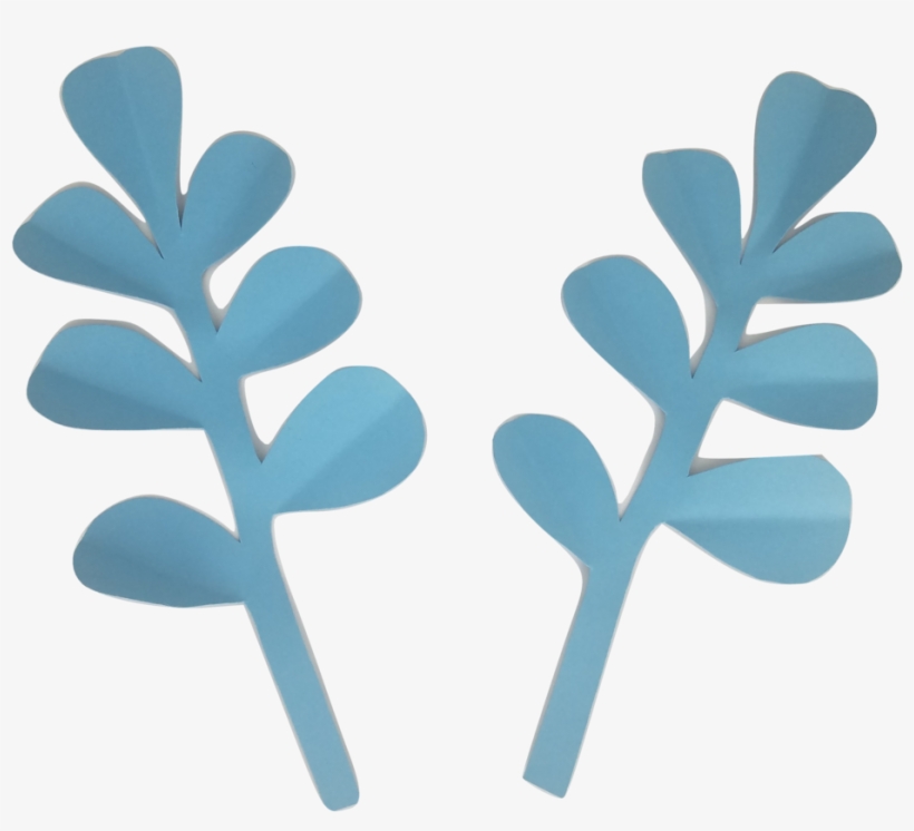 Paper Leaf Set Of 2 - Flower, transparent png download