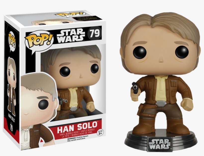 #79 Han Solo - Hans Solo Funko Pop, transparent png download